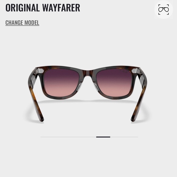 Ray-Ban Original Wayfarer Custom Tortoise with Polarized Lenses - Picture 4 of 12